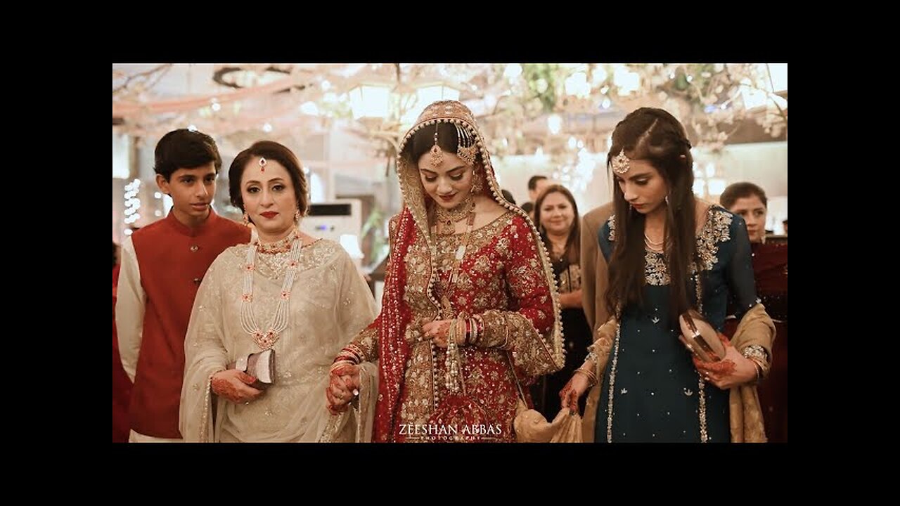 Fatima & Bilal || Peer vi tu || Pakistani Wedding highlights || Karachi Barat