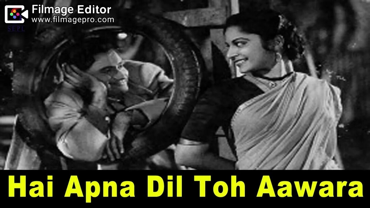 Hai Apna Dil To Awara | Dev Anand | Waheeda Rehman | Hemant Kumar | Solva Saal | Ishtar Music