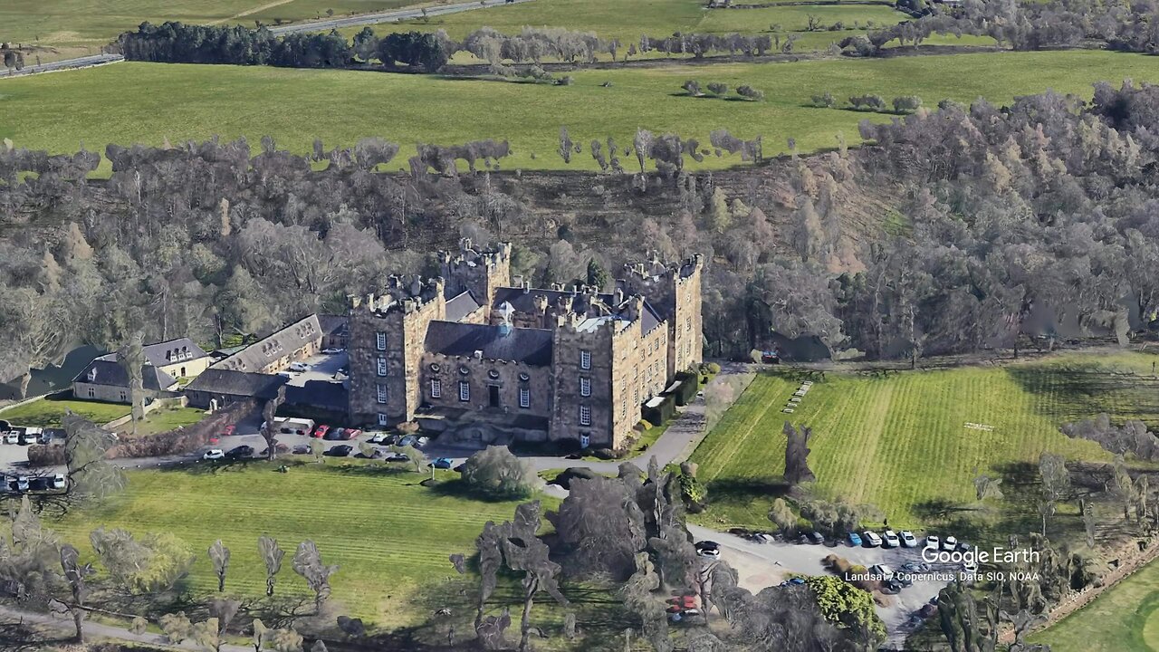 Lumley Castle is a 14th-century quadrangular castle at Chester le Street in England