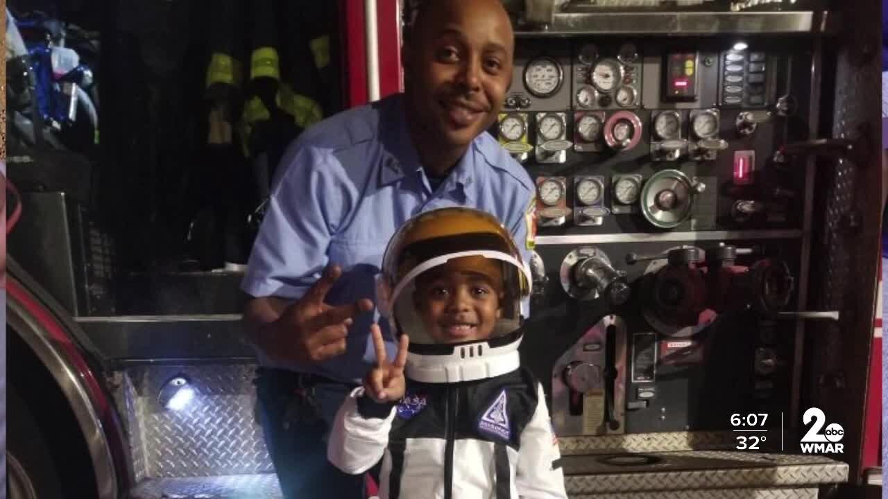 ‘It’s from my heart’: After three line of duty deaths, 7-year-old thanks fire fighters