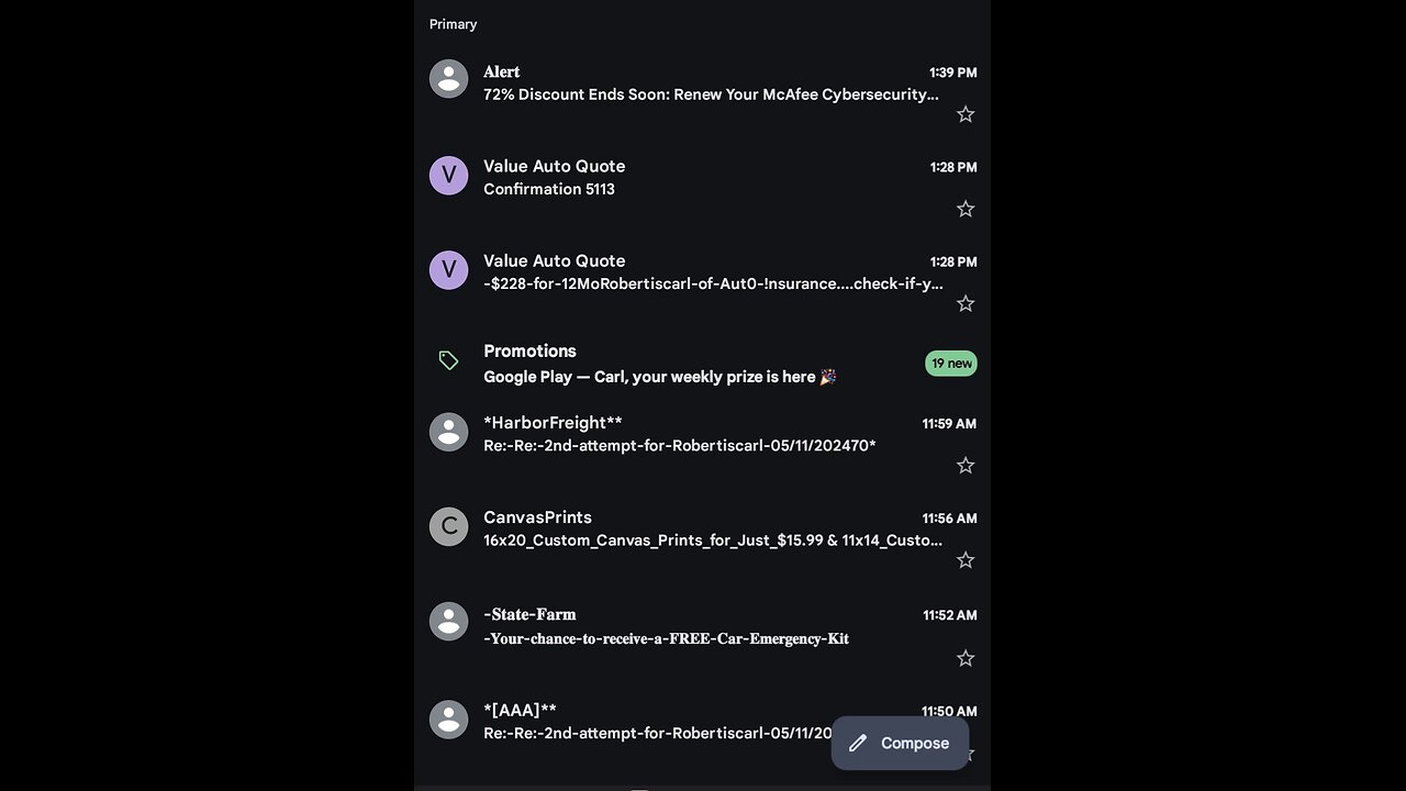 e-mail hacked