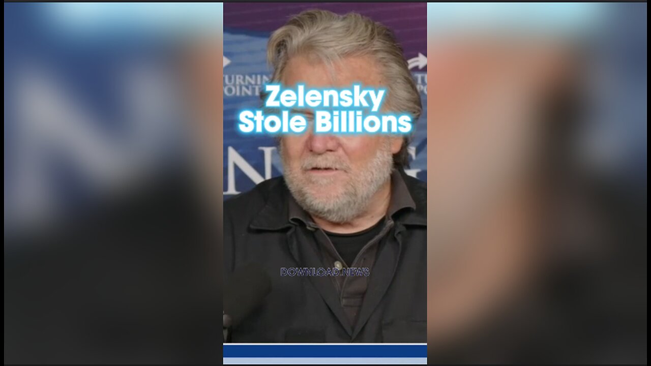 Steve Bannon: Zelensky & His Bosses Stole Billions From America - 1/30/24