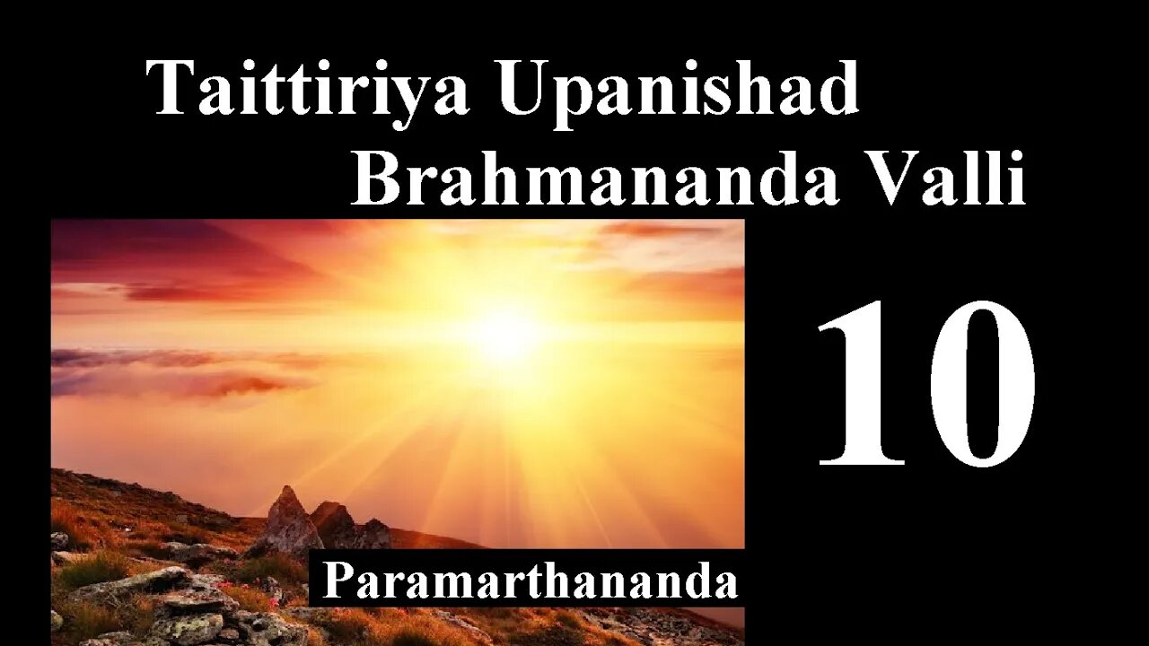 Taittiriya Upanishad 32 CHAPTER 2 SECTION 1