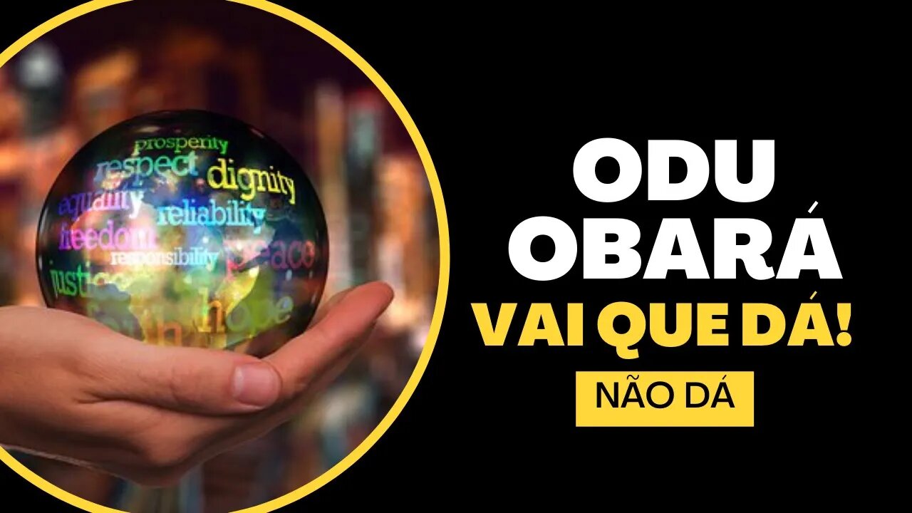 Odu Obara- Vai que dá! - NÃO DÁ. @Kitanda dos Orixás