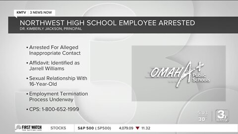 Omaha school employee allegedly had sexual relationship with minor