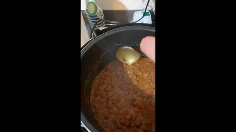 Dad’s home made chilli