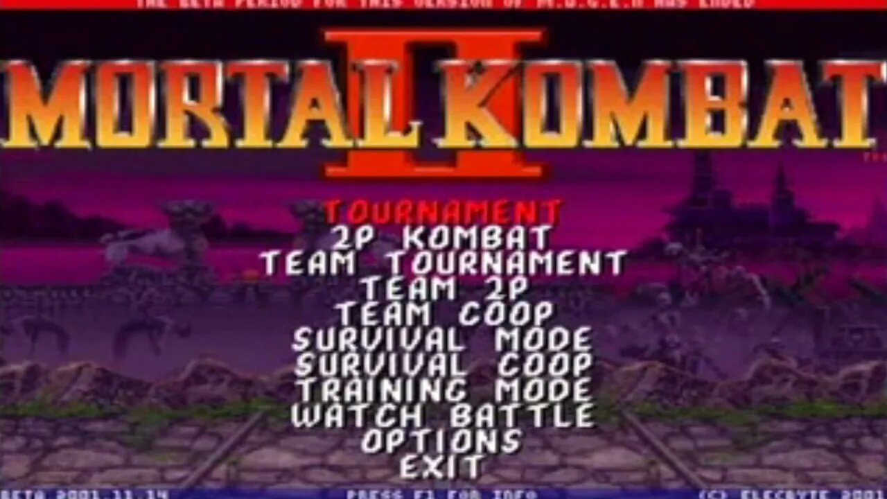 Xmugen Mortal Kombat 2 Tournament On Xbox Part 1