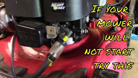 How I Troubleshoot A Lawn Mower That Is Not Starting. #smallenginerepair #mowerrepair