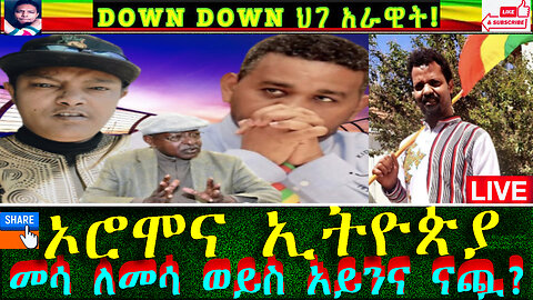 ኦሮሞና ኢትዮጵያ መሳ ለመሳ ወይስ አይንና ናጯ?