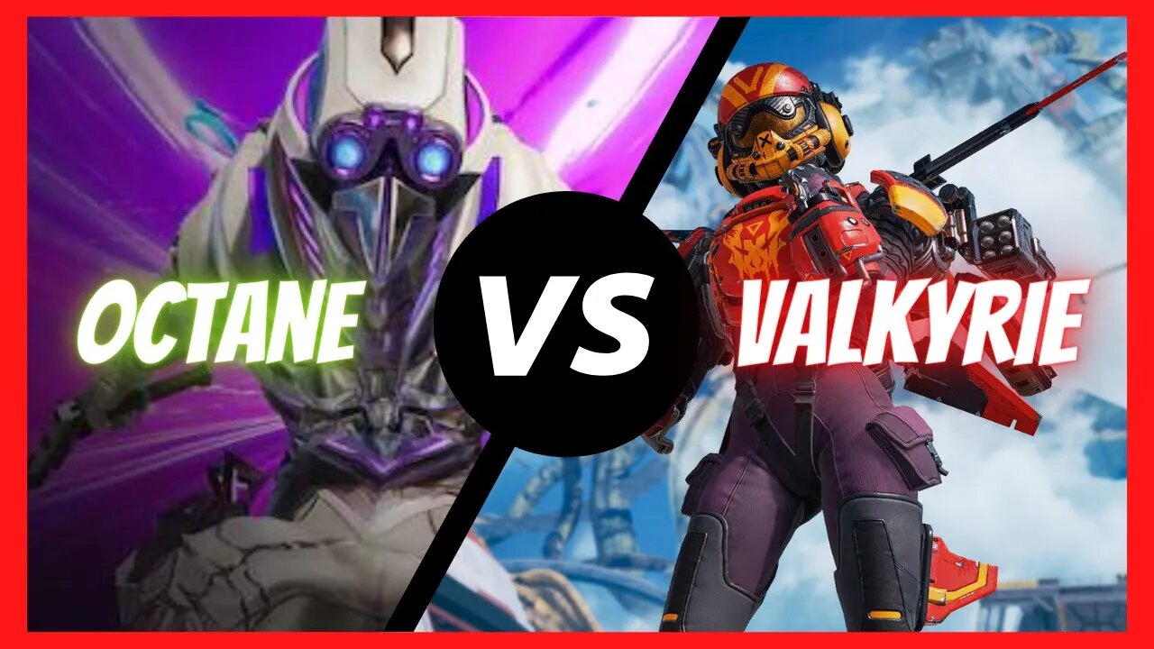 Octane Vs. Valkyrie!!! | Whos has Better Movement ( Tips and Tricks )- Apex Legends season 9