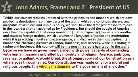 John Adams' Prophecy