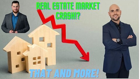 Is the real estate market crashing? Should you get a new or pre-owned home? #realestate #interview