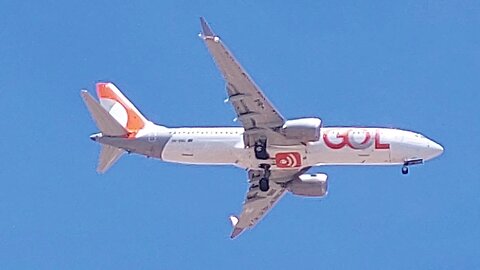 Boeing 737 MAX 8 PR-XMG vindo de Brasília para Fortaleza