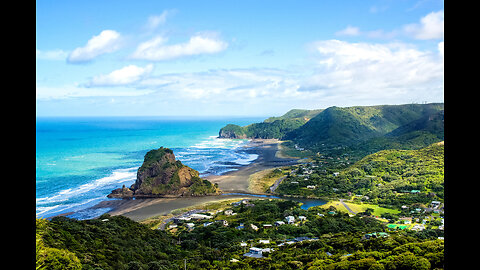 New Zealand 8k drone video