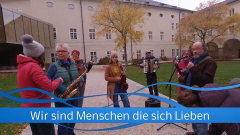 Wir sind Menschen die sich Lieben - "Danser encore - Flashmob" in Salzburg.