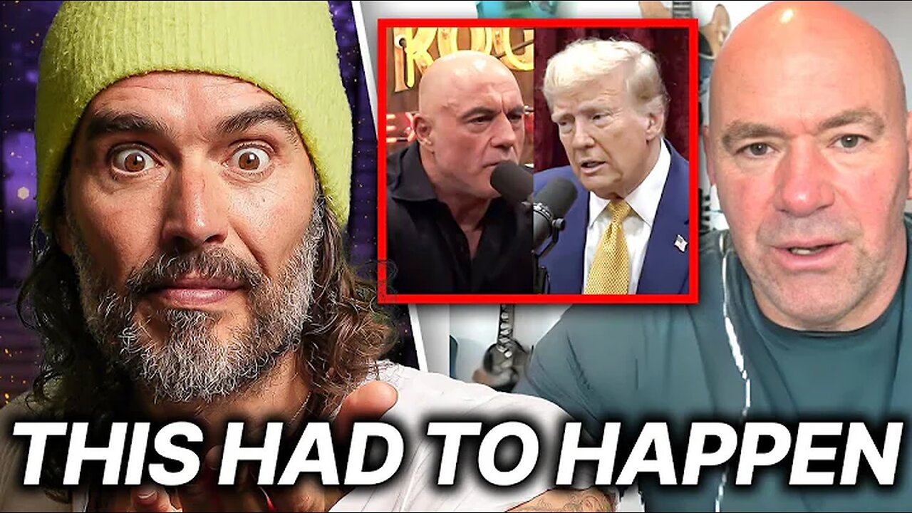 “I Pushed HARD For Trump To Do Rogan” – Dana White On The Election & Trump