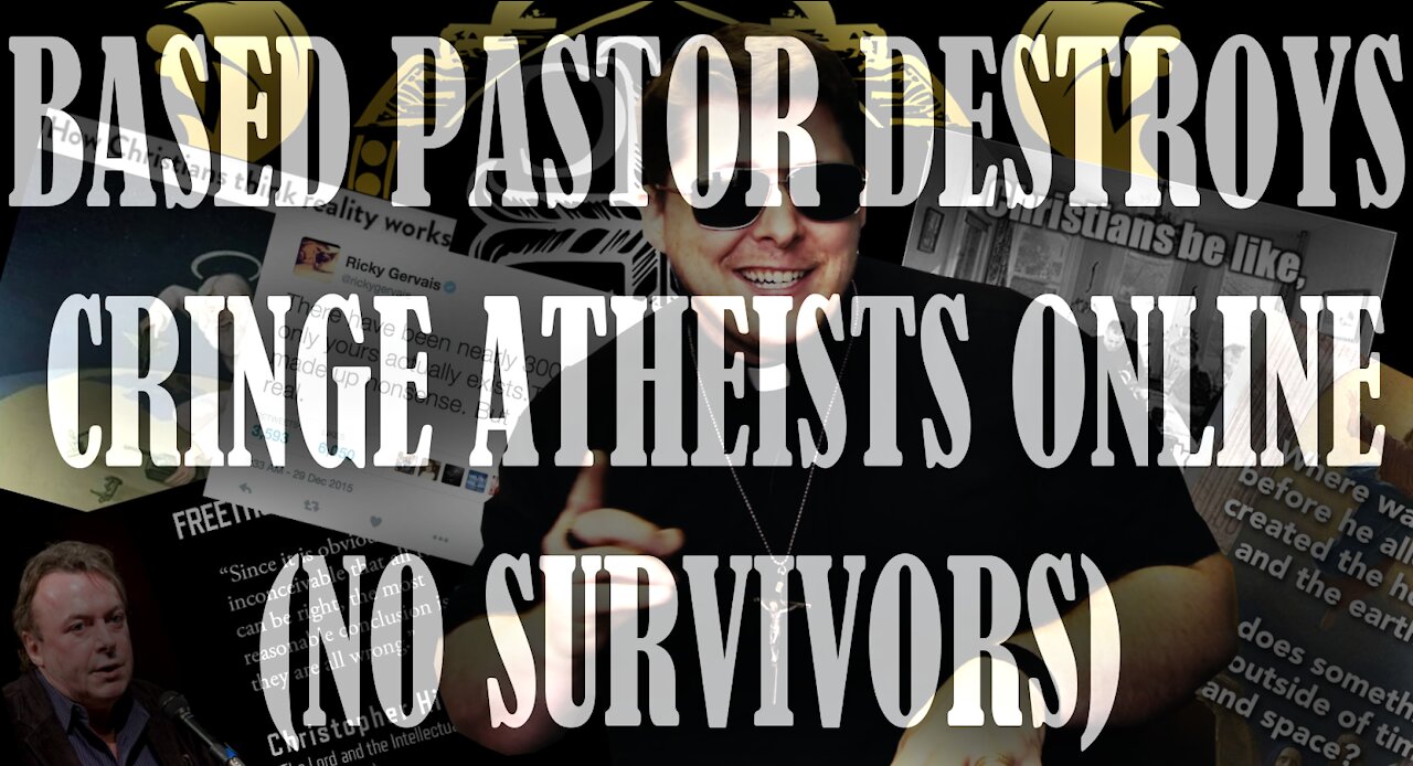 BASED PASTOR DESTROYS CRINGE ATHEISTS ONLINE (NO SURVIVORS)