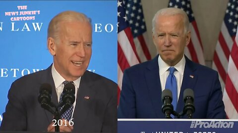 Joe Biden in 2016: "I would go forward with a confirmation process".
