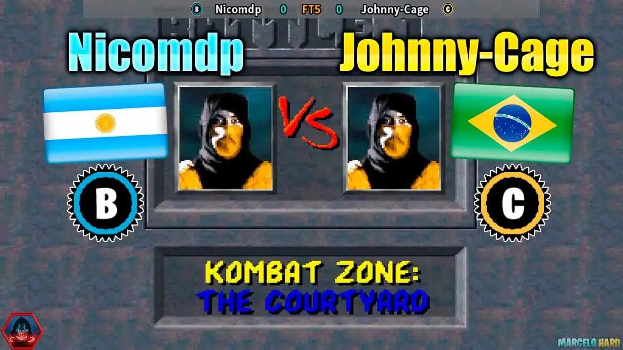 Mortal Kombat (Nicomdp Vs. Johnny-Cage) [Argentina Vs. Brazil]