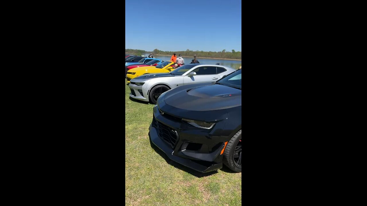 Camaro Cruise with AAFCA club to Shiloh Park