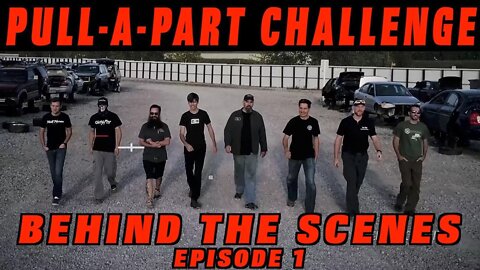 Behind The Scenes ~ The Pull-A-Part Challenge - Episode 1