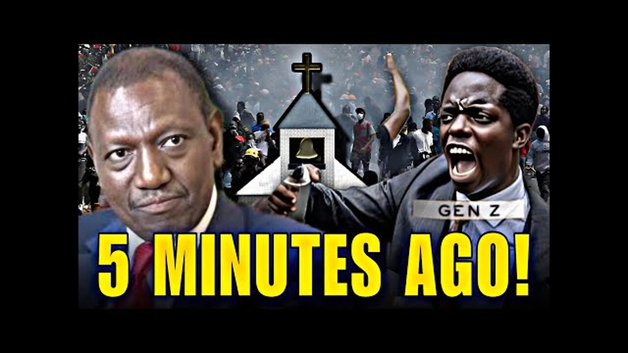 The Kenyan Gen Z Sends Shockwaves By Confronting Corrupt Leaders Hiding In Churches