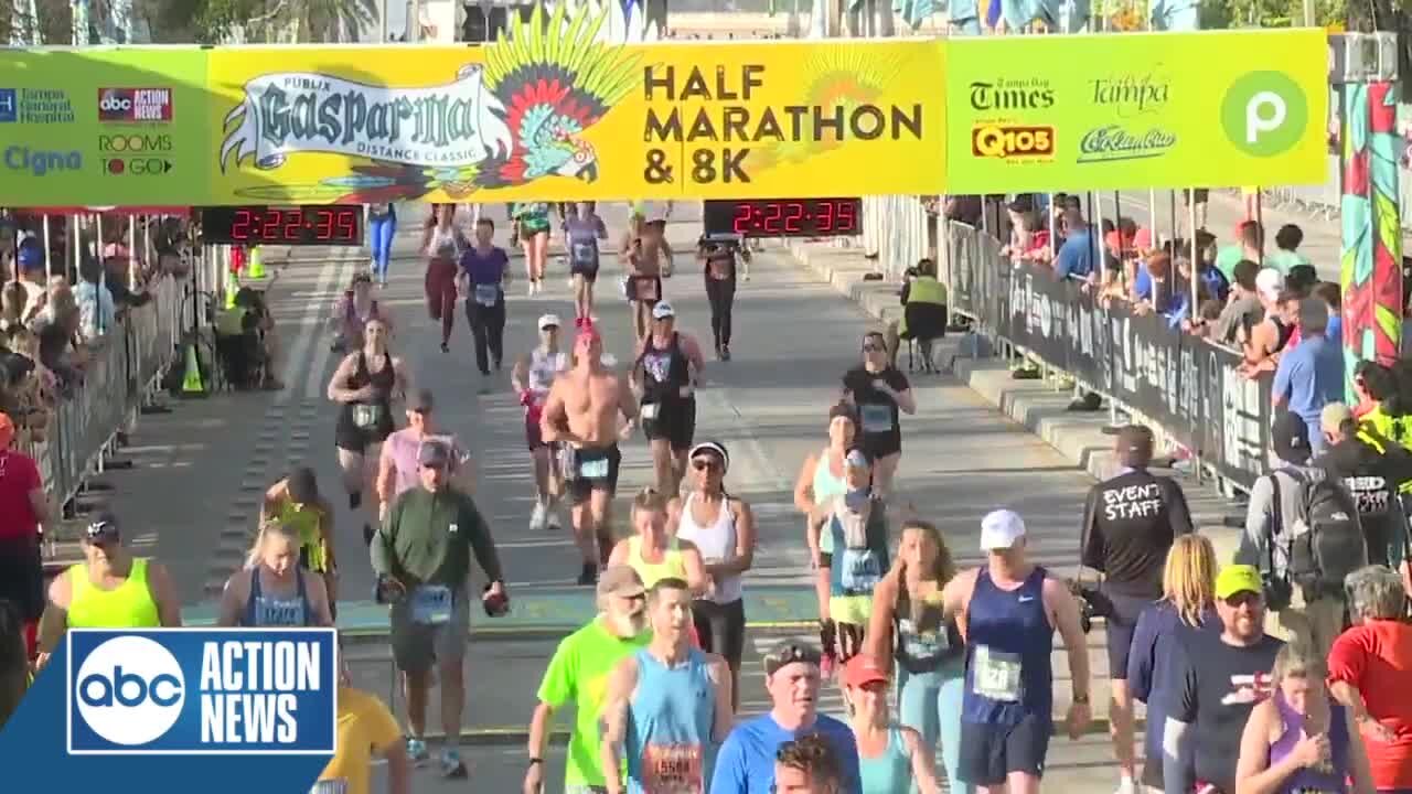 02:20-02:25 Sunday | Publix Gasparilla Distance Classic Finish Line