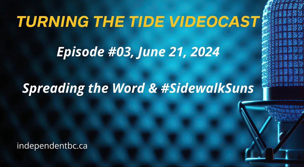 Turning The Tide Videocast, with Rick & Patricia