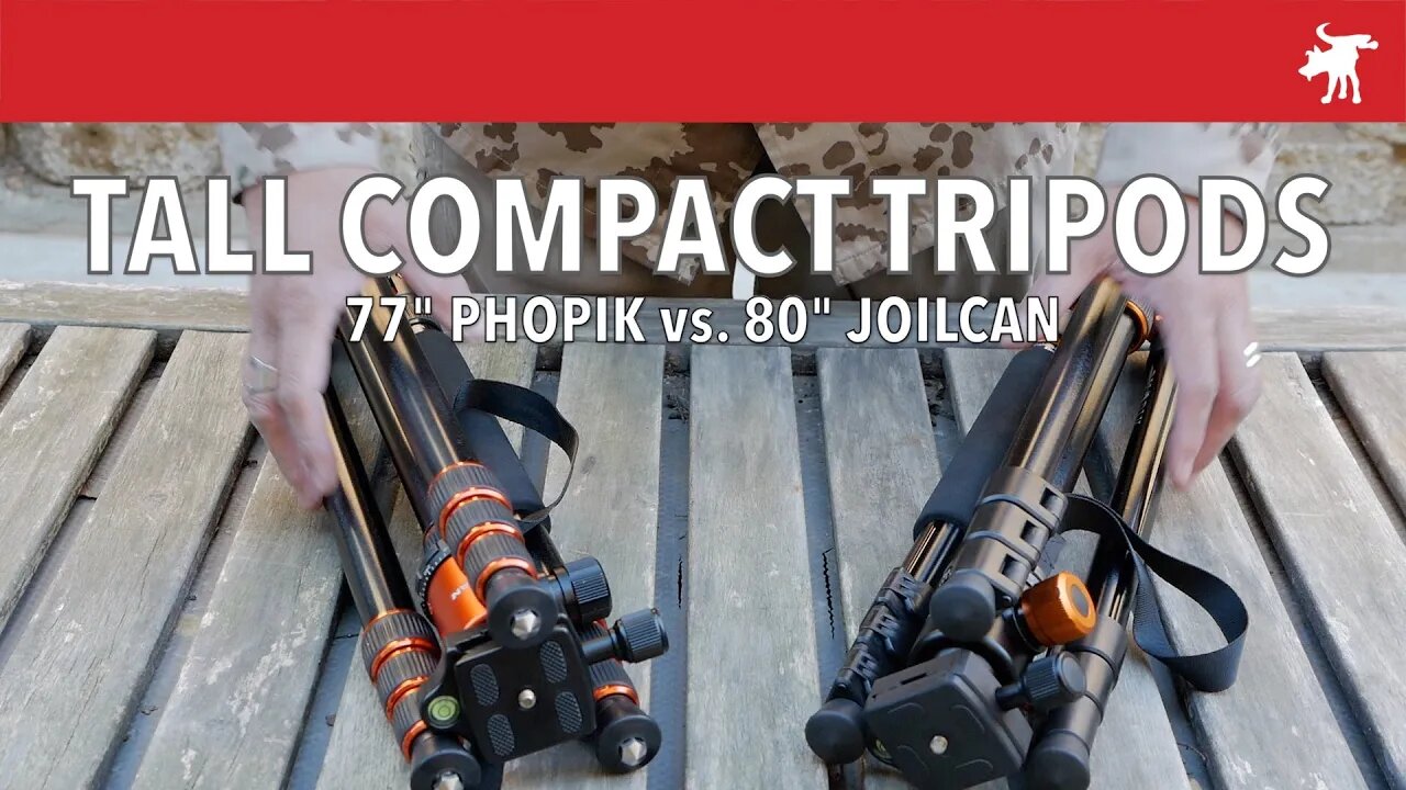 Best Tall Tripods on Amazon: Phopik vs. Joilcan