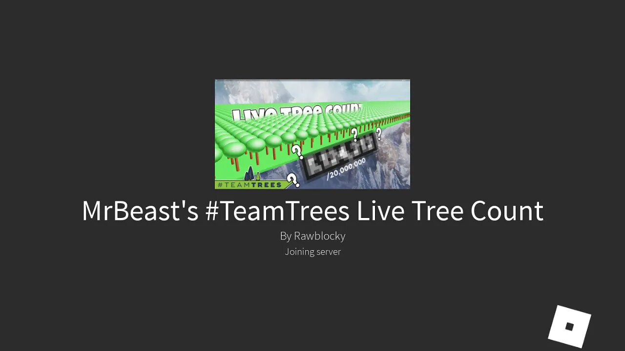 ROBLOX Team Trees Game!