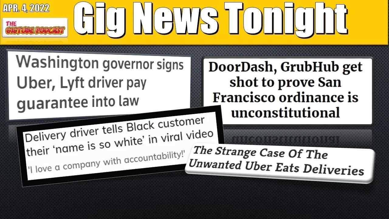 Washington State creates minimum pay for rideshare drivers; Doordash, GrubHub sue San Francisco