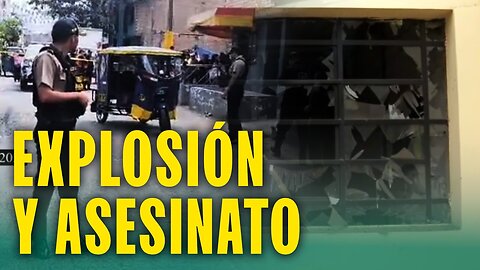 Detonan explosivo en casa de Comas: Semanas atrás habían asesinaron a mototaxista en esa misma calle