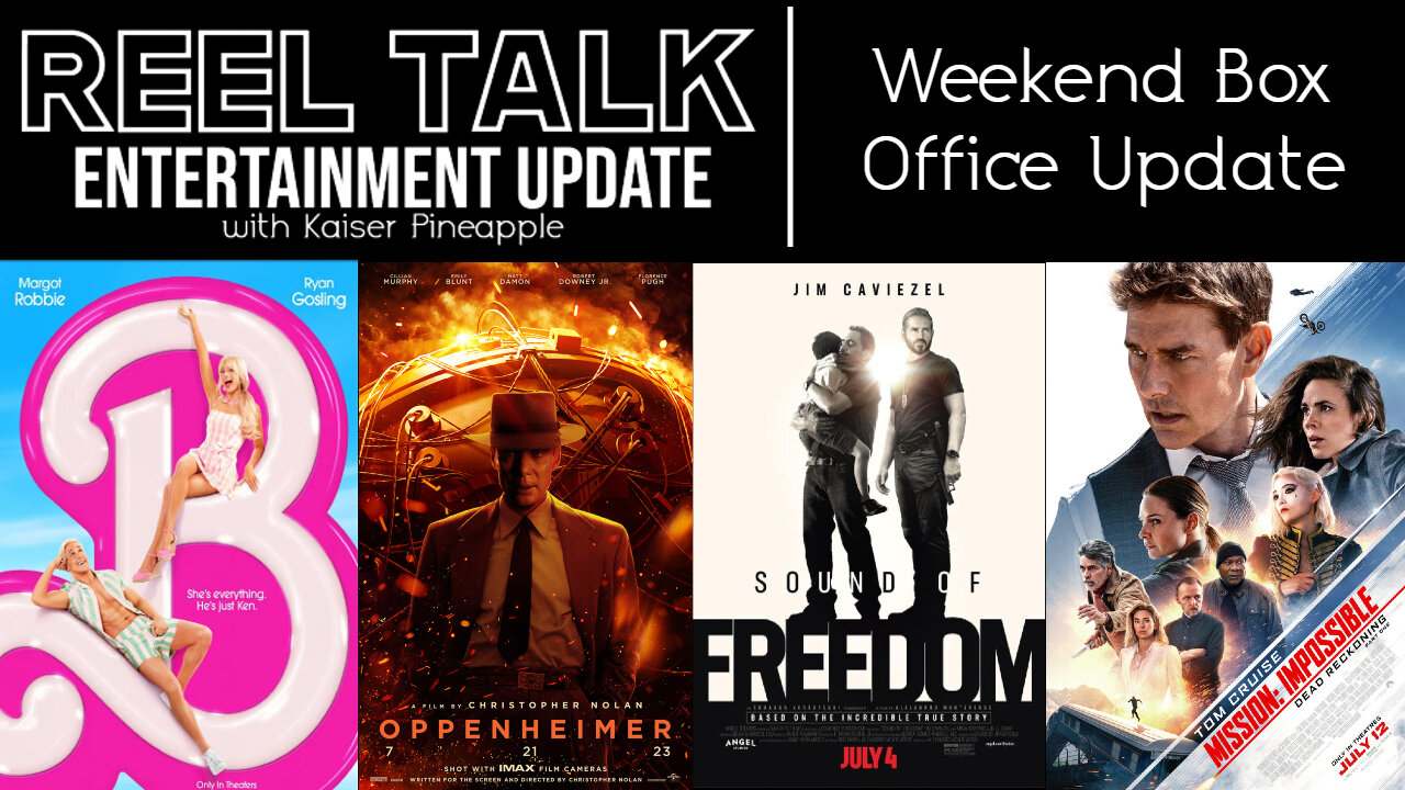 Weekend Box Office Update | Barbie & Oppenheimer DOMINATE | Mission Impossible 7 FIZZLES!