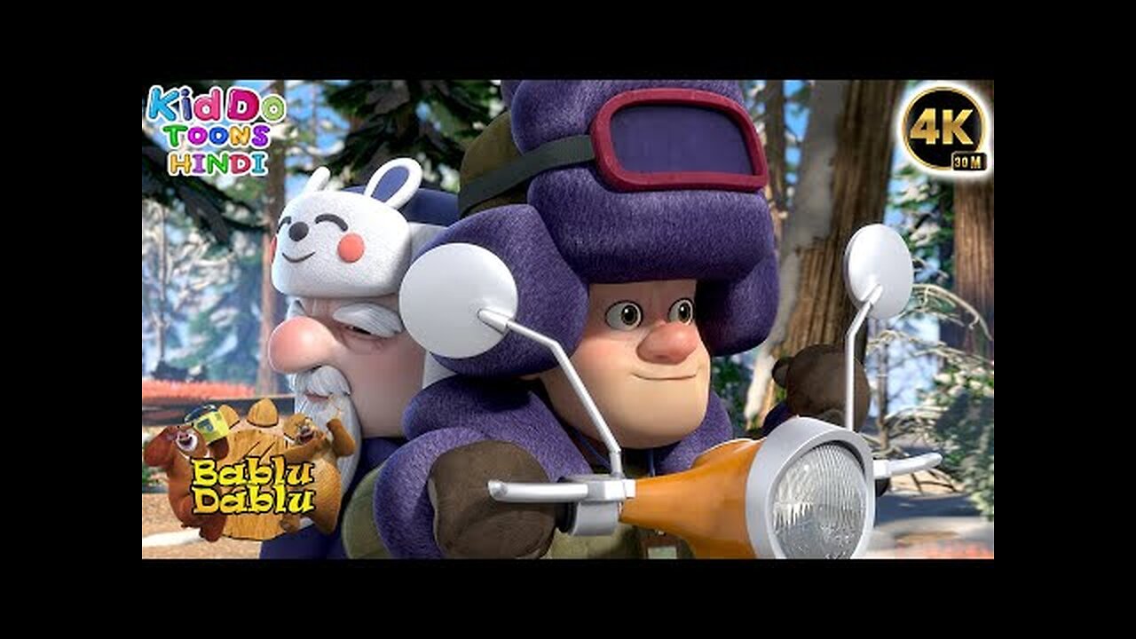 Bablu Dablu Hindi Cartoon Big Magic | Boonie Bears | Monster Plan Compilation | Kiddo Toons Hindi