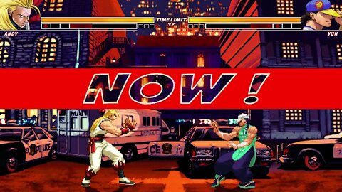 Street Fighter 4th Strike - Andy vs Yun