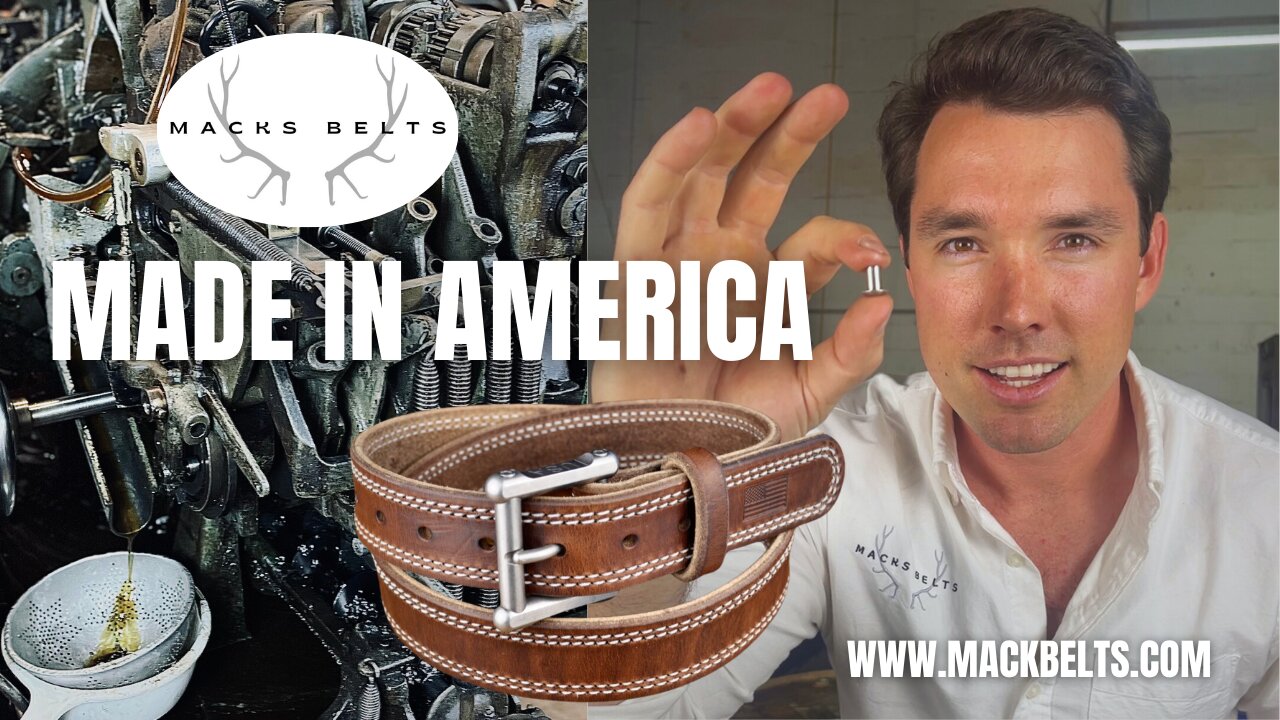 Macks Belts: The 100% American Made Belt Company