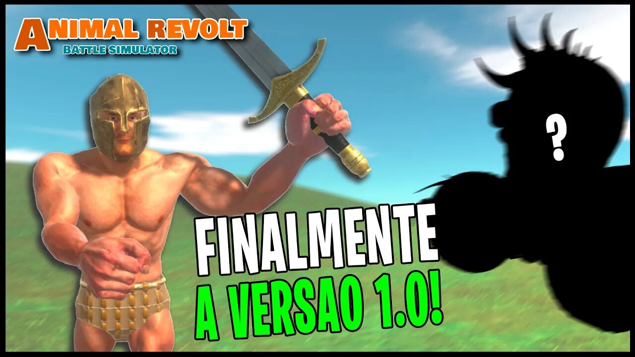 Aquiles E MUITAS NOVIDADES! NOVO UPDATE do ARBS Animal Revolt Battle Simulator