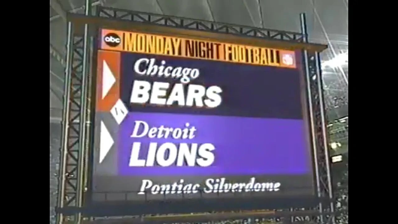 1995-12-04 Chicago Bears vs Detroit Lions