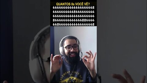 QUANTOS 8 VOCÊ VÊ? #desafio