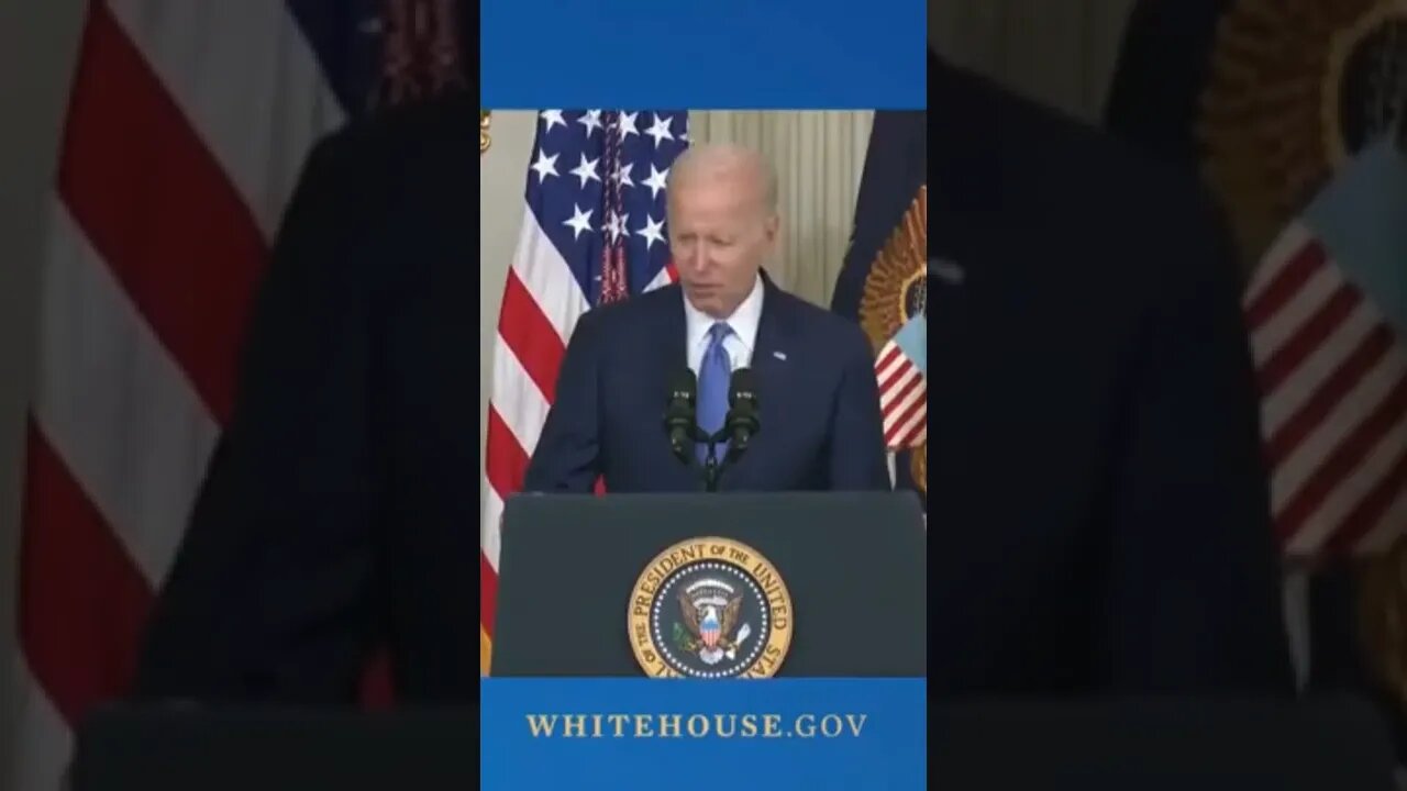 Pres. Biden has a way with words...NOT!