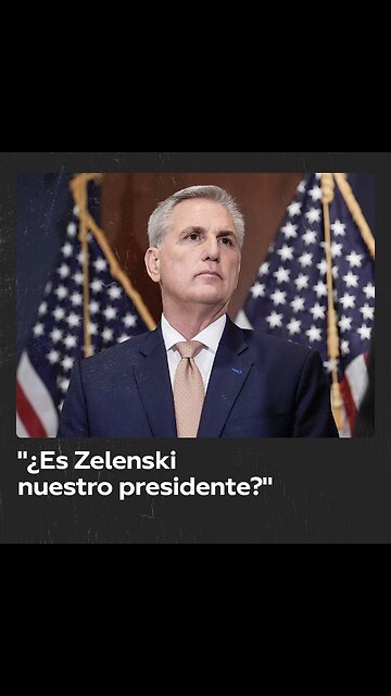 Líder republicano estadounidense se niega a garantizar un nuevo paquete de ayuda para Ucrania