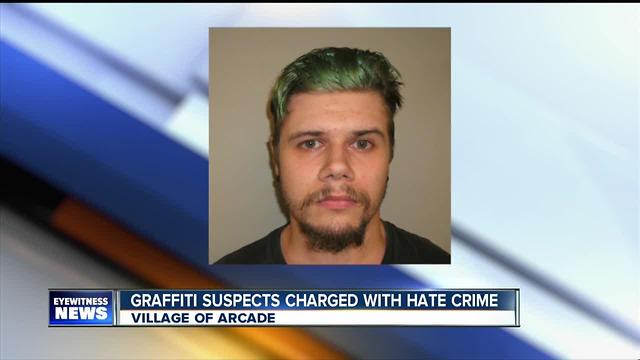 Vandalism in Arcade leads to hate crime charges