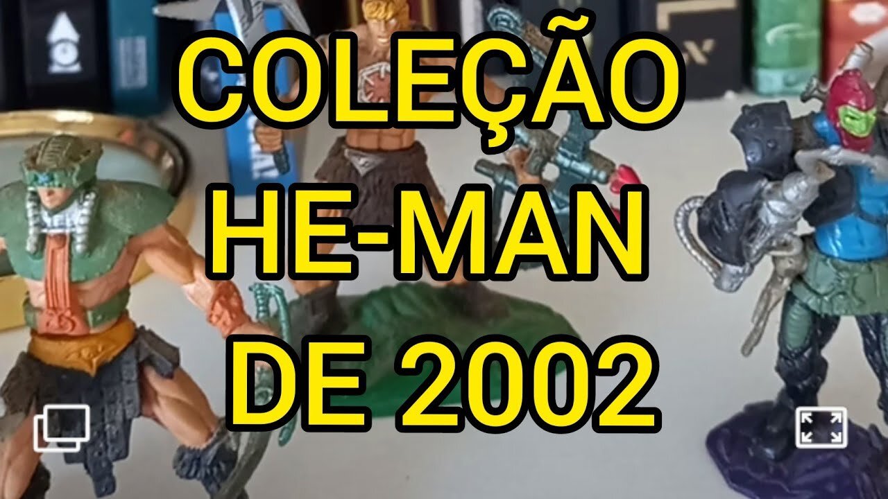 Coleção He-man de 2002! Aguardando o novo Mestres do Universo