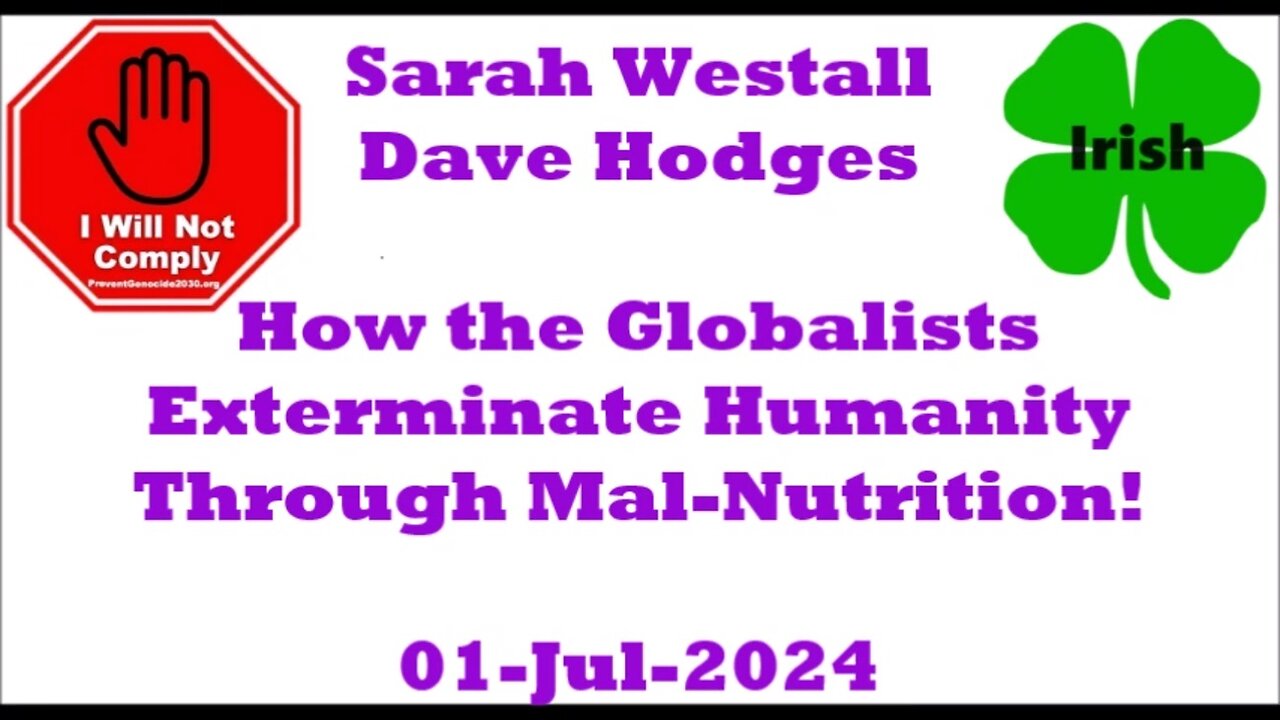 How the Globalists Exterminate Humanity 01-Jul-2024