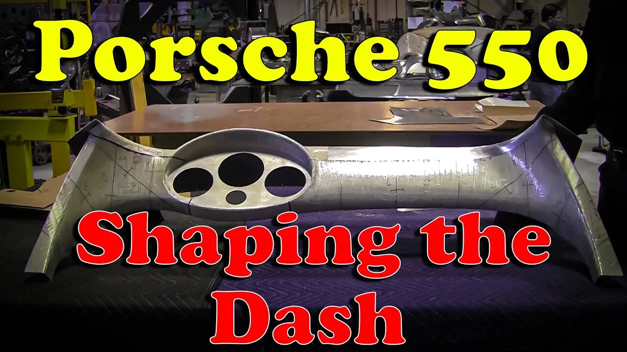 Metal Shaping a Porsche 550 Dash: Part 1