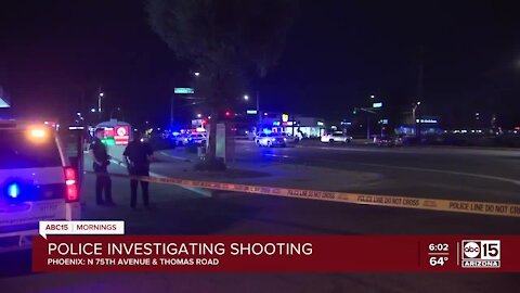 At least 1 shot near 75th Ave. and Thomas Rd.