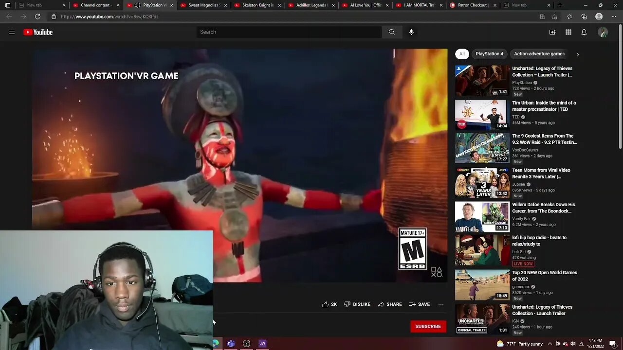 REACTION!!!PlayStation VR - Live The Game