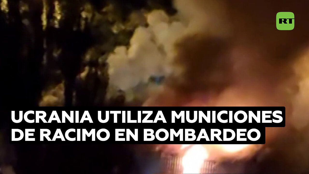 Ucrania bombardea con municiones de racimo edificios civiles en Donetsk