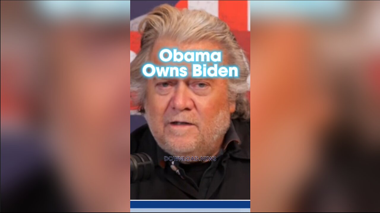 Steve Bannon: New York Times Admits Obama is Running The Biden Regime - 3/27/24