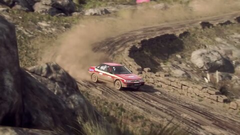 DiRT Rally 2 - Replay - Subaru Legacy RS at Camino de acantilados y rocas